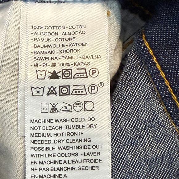 Levi's Women's Denim Blue Jean Short Sleeve Jumpsuit Size XS NEW - Picture 4 of 10